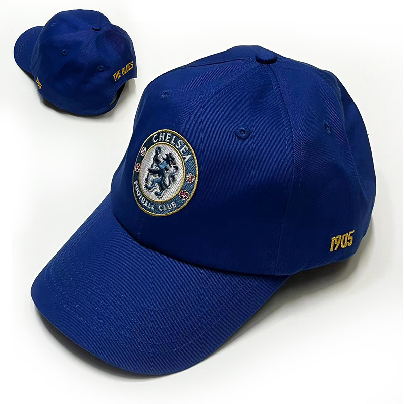 Football Club Pure Cotton Baseball Cap Sunshade Sun Protection Outdoor Sports Manchester City Paris Real Madrid Chelsea Arsenal