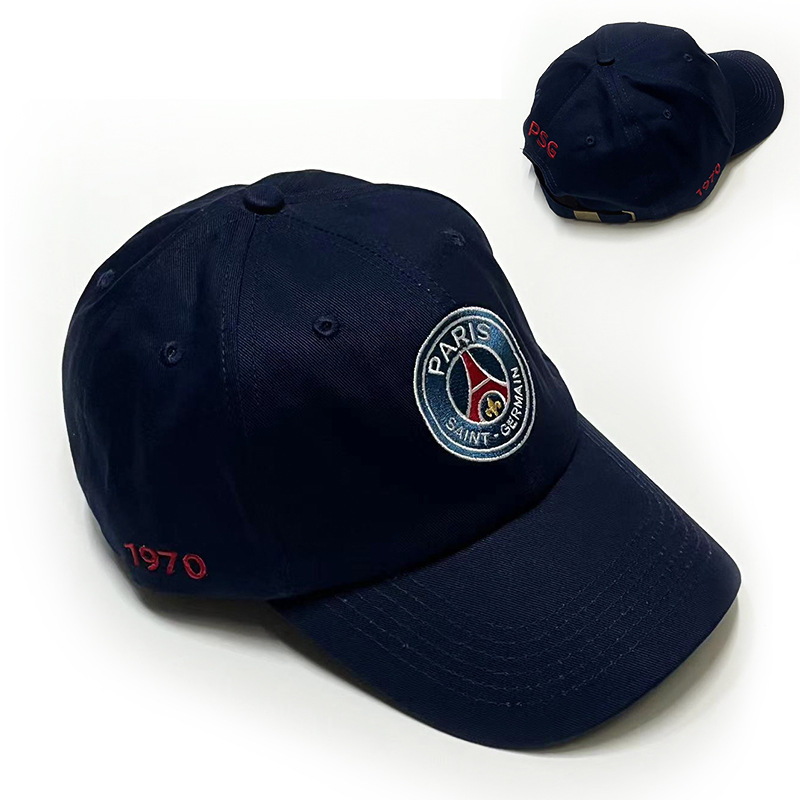 Football Club Pure Cotton Baseball Cap Sunshade Sun Protection Outdoor Sports Manchester City Paris Real Madrid Chelsea Arsenal