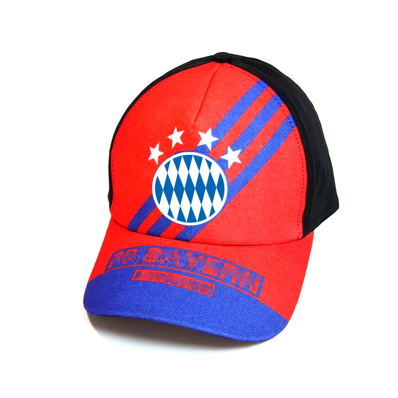 Football Team Logo Real Madrid Chelsea Arsenal Brazil Sun Hat Baseball Cap Cotton Hat Sun Protection Hat Fan Supplies