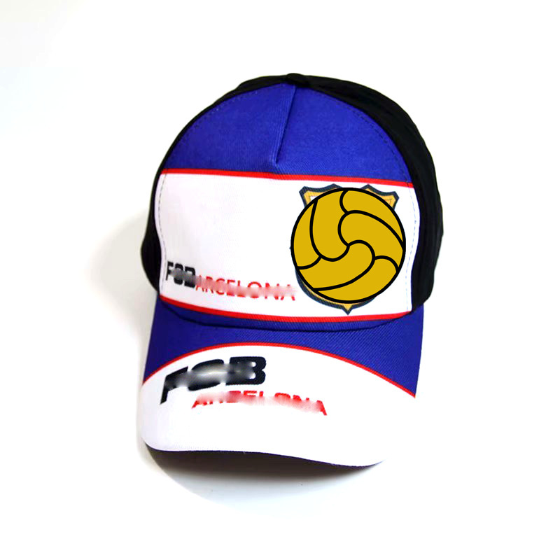 Football Team Logo Real Madrid Chelsea Arsenal Brazil Sun Hat Baseball Cap Cotton Hat Sun Protection Hat Fan Supplies