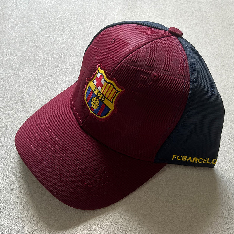 Barcelona Soccer Hat Men Trendy Fan Cap Souvenir Gift Summer Baseball Cap Women