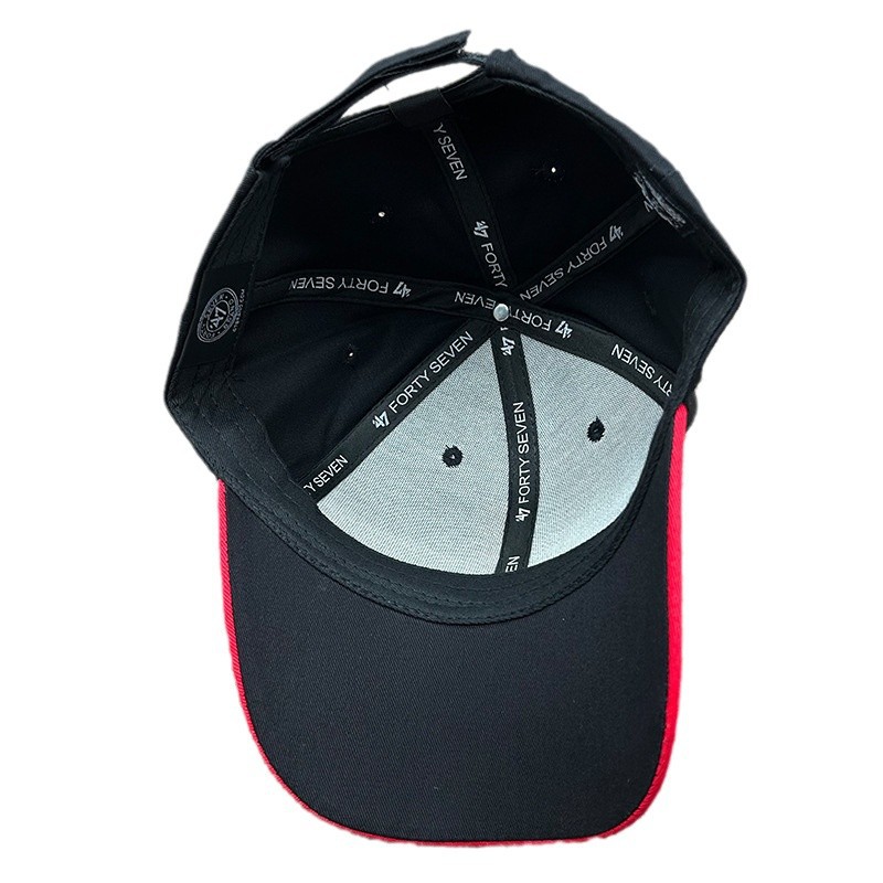 47brand Football Team Liverpool Baseball Cap Trendy Brand Unisex Versatile Curved Brim Duckbill Cap