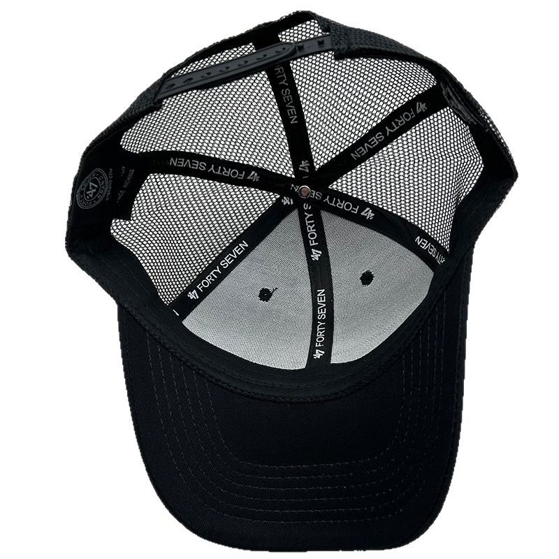 47brand Football Team Liverpool Baseball Cap Unisex Versatile Curved Brim Mesh Duckbill Cap