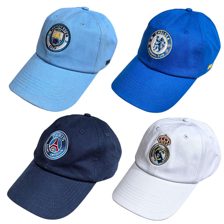 Paris Saint-Germain Real Madrid Chelsea Football Club Team Embroidered Baseball Cap Sun Protection Sun Hat Sports Outdoor Hat