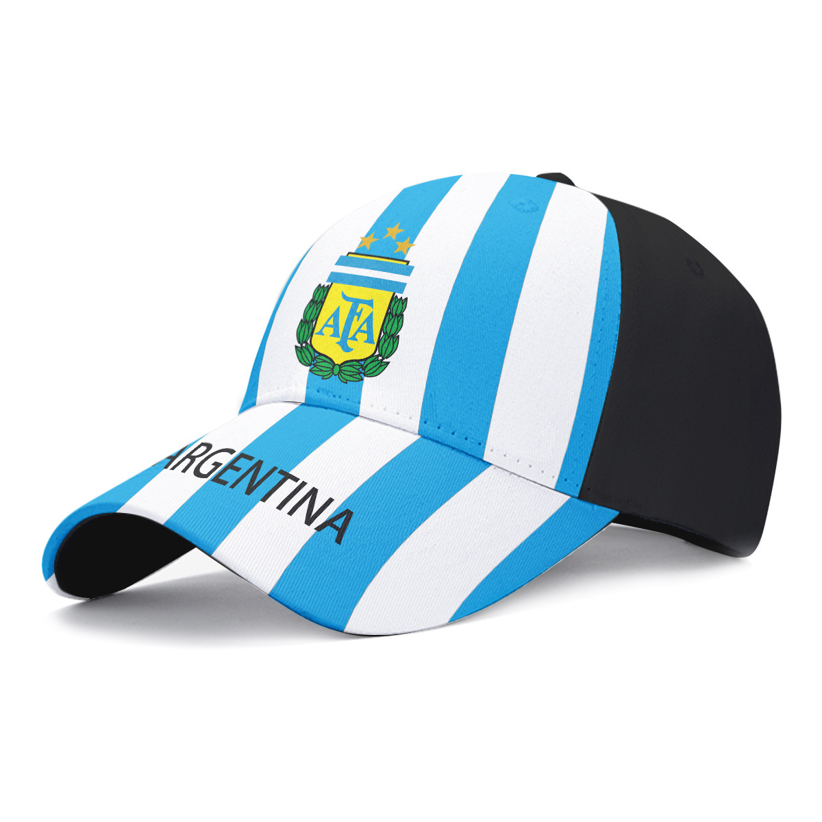 Football World Cup Brazil Argentina France Paris National Fan Club Spring Summer Sunshade Baseball Cap Duckbill Cap