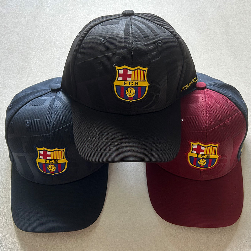 Barcelona Soccer Hat Men Trendy Fan Cap Souvenir Gift Summer Baseball Cap Women