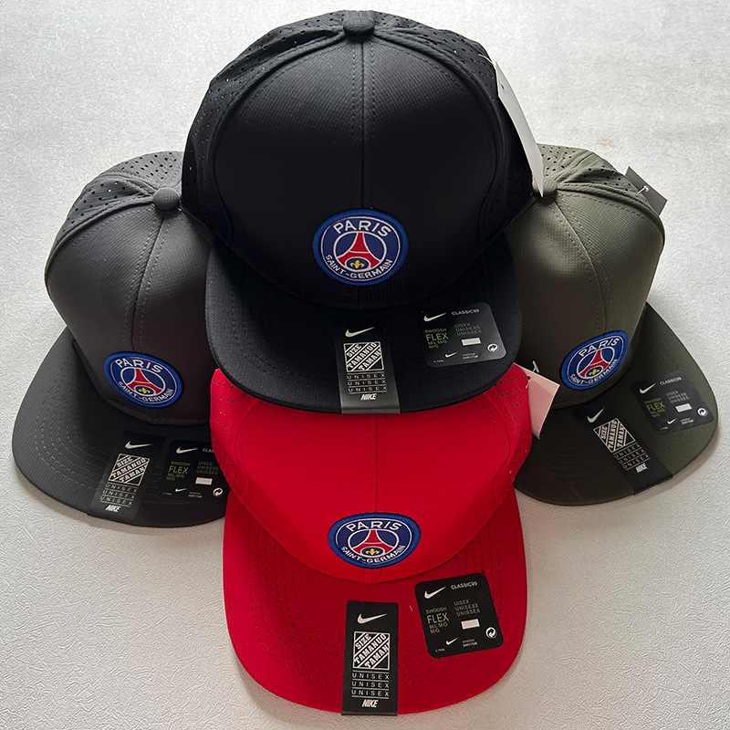 Quick-Dry Summer Fan Baseball Cap Real Madrid Barcelona Arsenal Chelsea Juventus Breathable Hard Top Baseball Hat