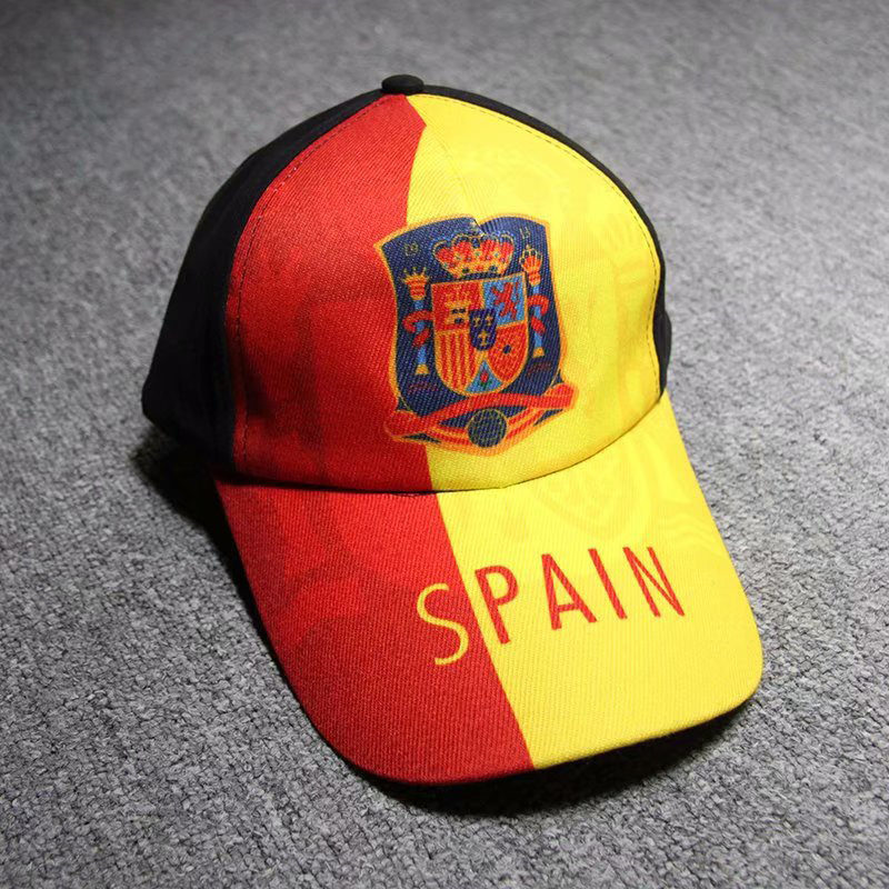 Football Team Logo Real Madrid Chelsea Arsenal Brazil Sun Hat Baseball Cap Cotton Hat Sun Protection Hat Fan Supplies