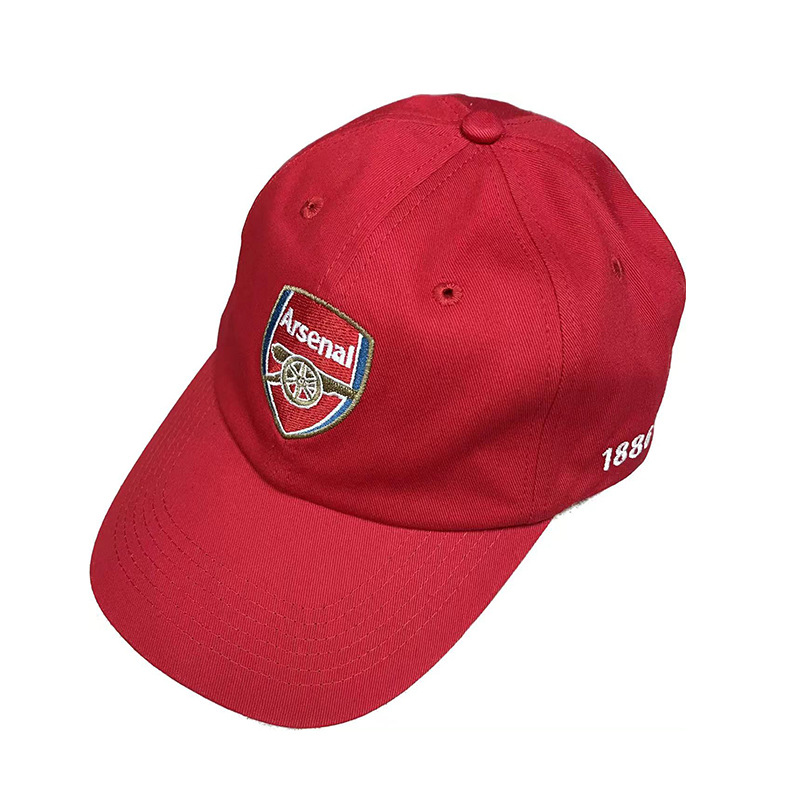 Football Club Pure Cotton Baseball Cap Sunshade Sun Protection Outdoor Sports Manchester City Paris Real Madrid Chelsea Arsenal
