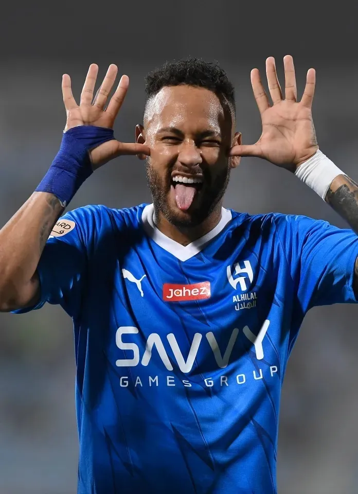 23-24 season Al-Hilal home Neymar jersey