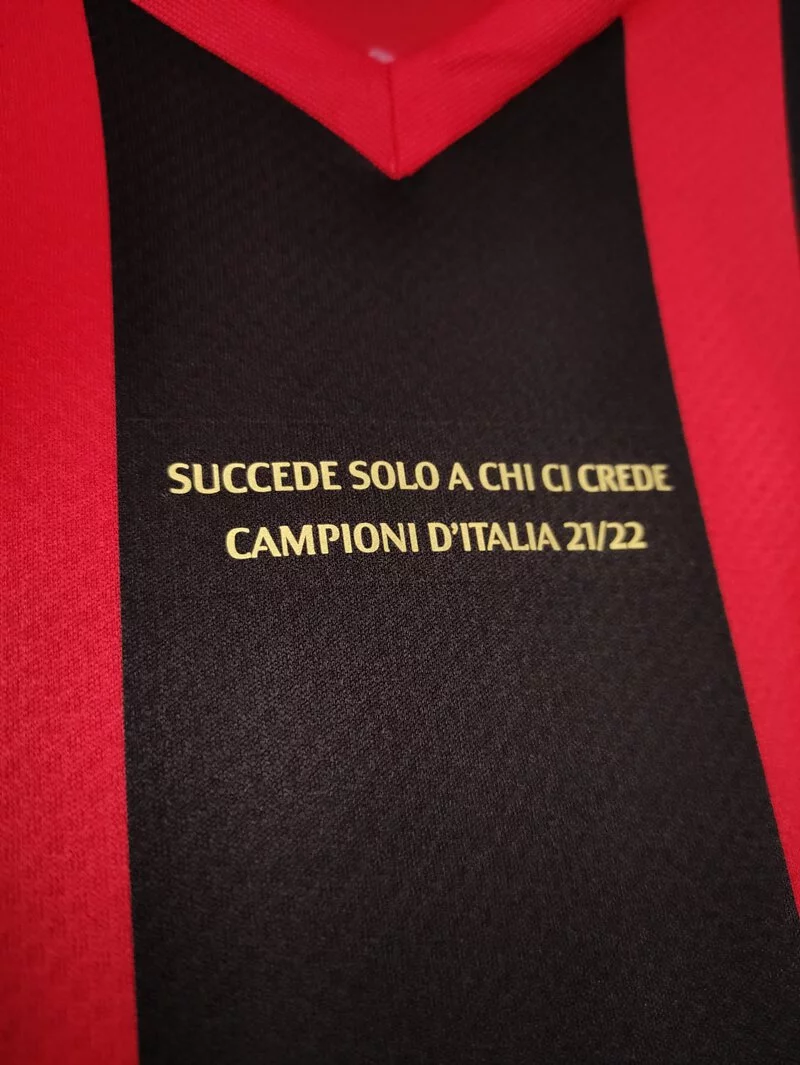 21-22 season AC Milan home Ibrahimovic jersey