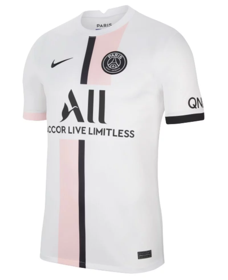 21-22 season Paris Saint-Germain away Messi Neymar Mbappe jersey
