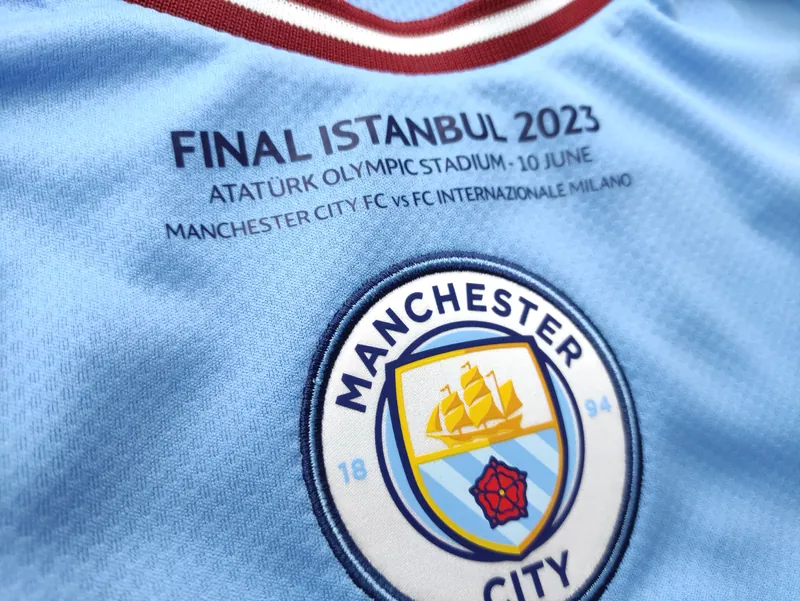 22-23 season Manchester City home Haaland jersey