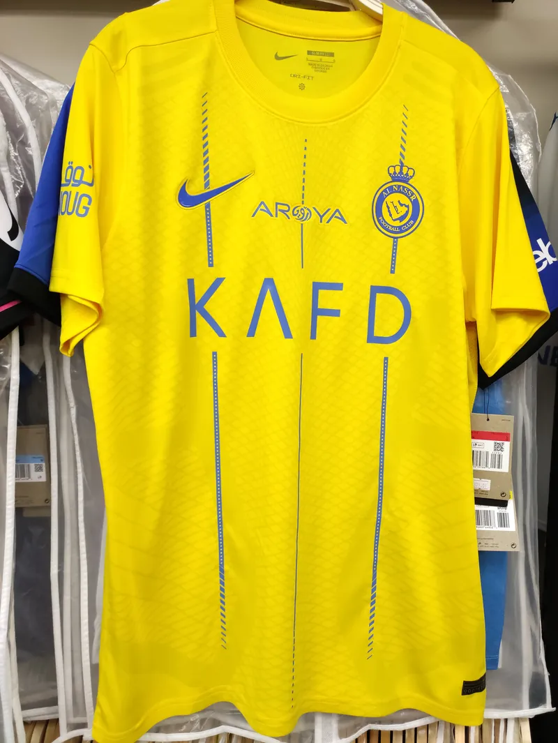 23-24 season Riyadh Victory home Cristiano Ronaldo jersey