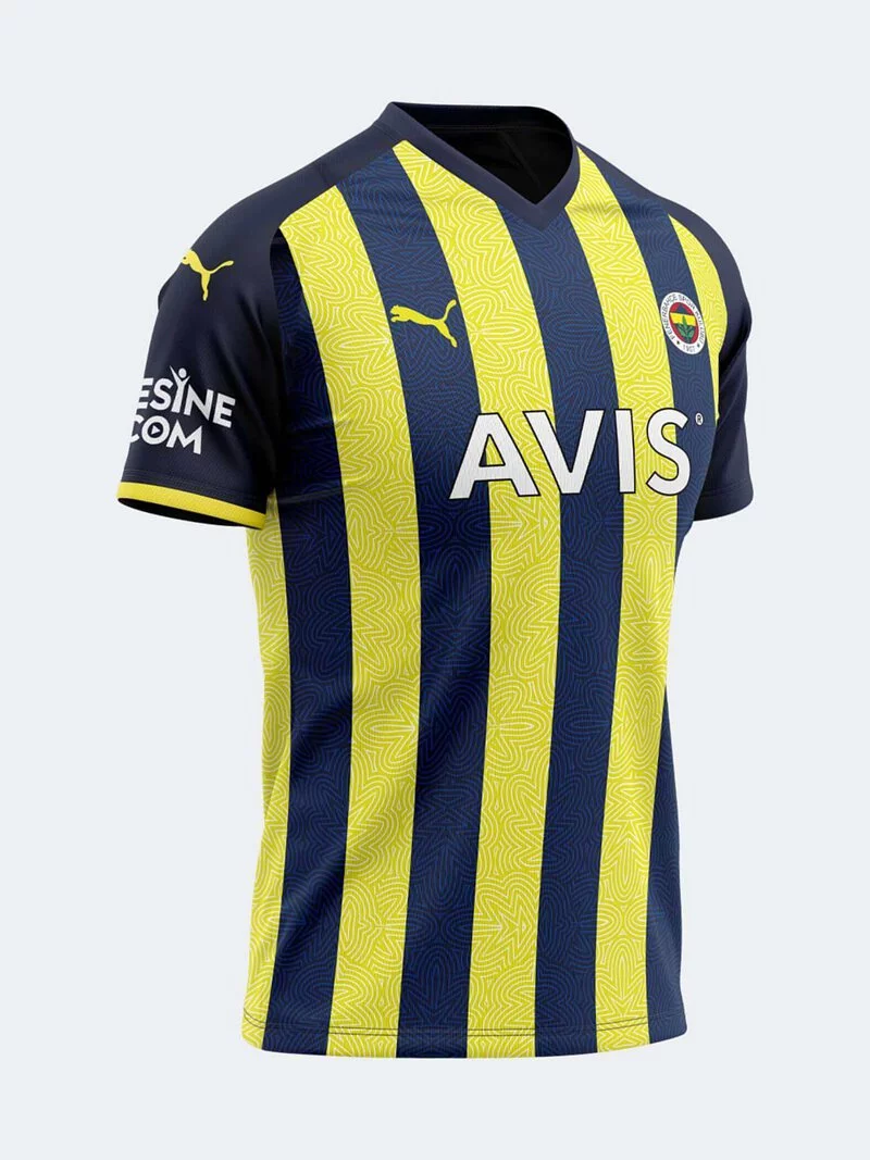 21-22 season Fenerbahce S.K. Ozil home jersey