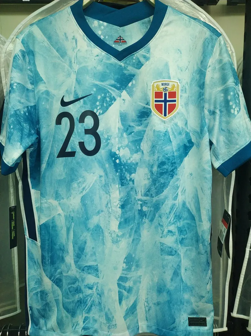 20-21 season Norway national team Haaland away jersey