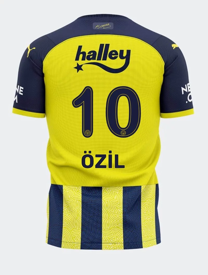 21-22 season Fenerbahce S.K. Ozil home jersey