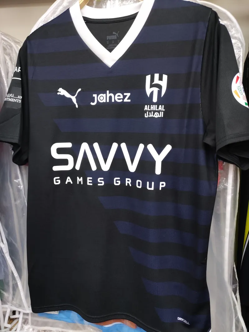 23-24 season Al Hilal second away Neymar jersey