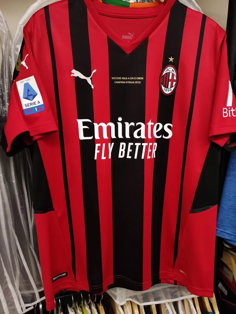 21-22 season AC Milan home Ibrahimovic jersey