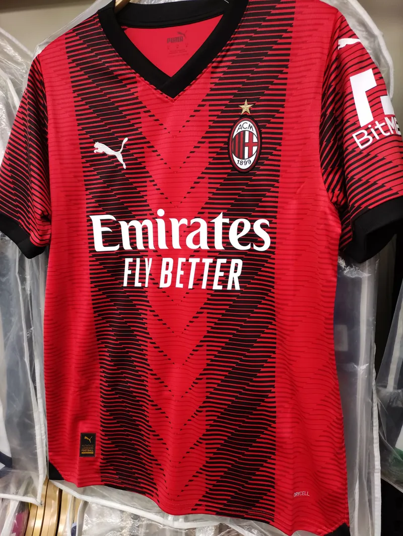23-24 season AC Milan home Ibrahimovic jersey