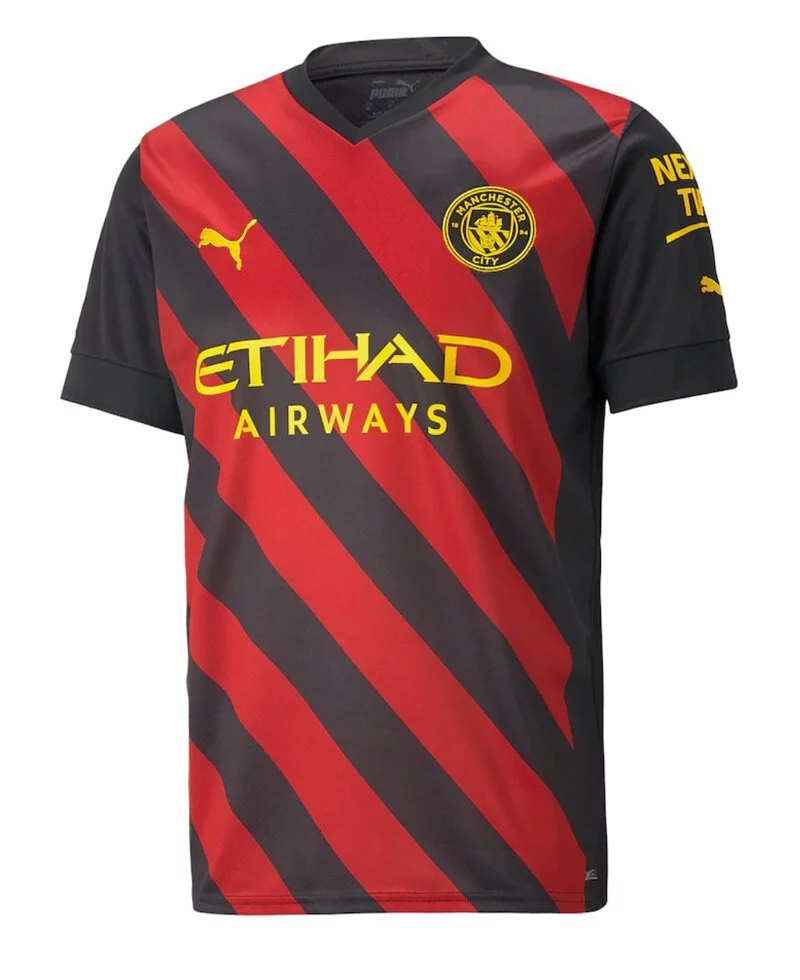 22-23 season Manchester City away Haaland jersey