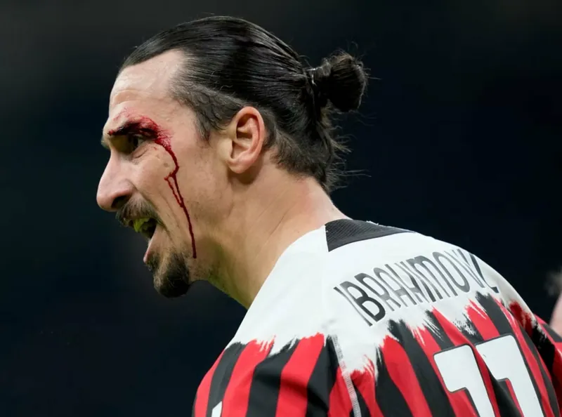 21-22 season AC Milan x Nieman Stadium Ibrahimovic jersey