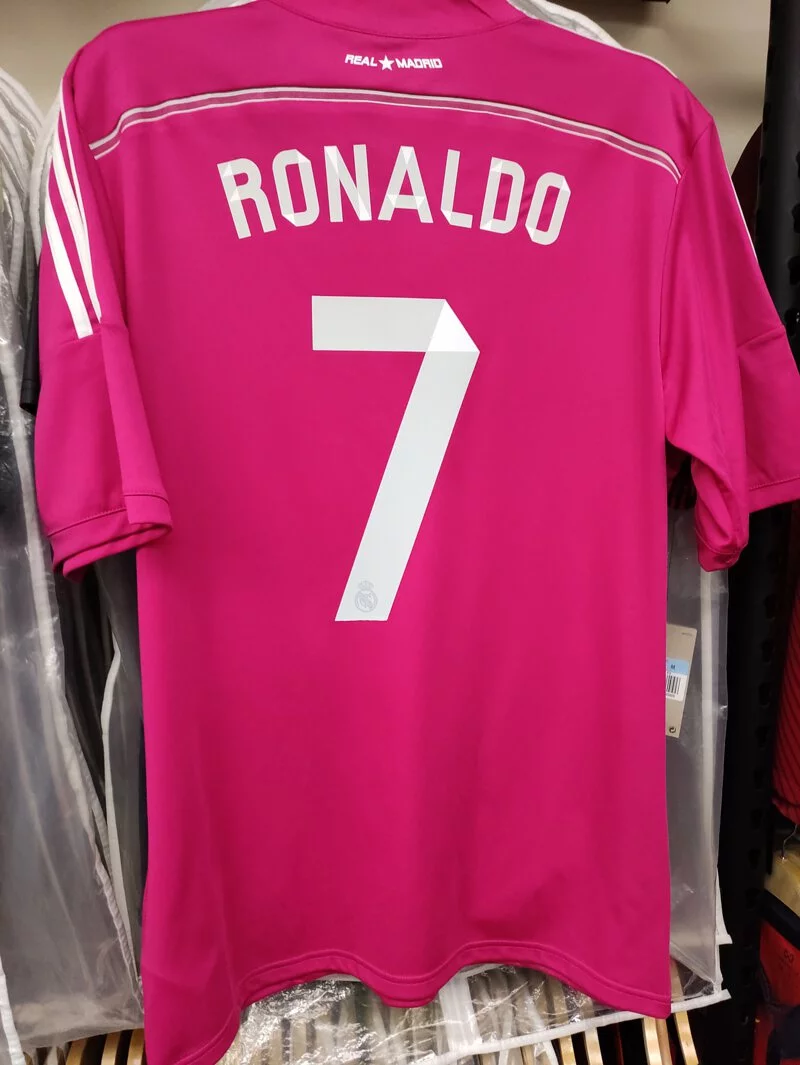 14-15 season Real Madrid away Cristiano Ronaldo jersey