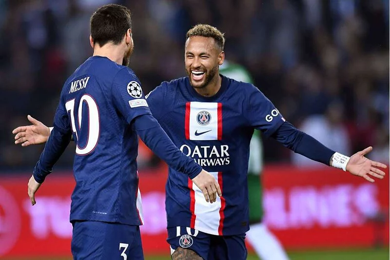 22-23 Paris Saint-Germain home Messi jersey