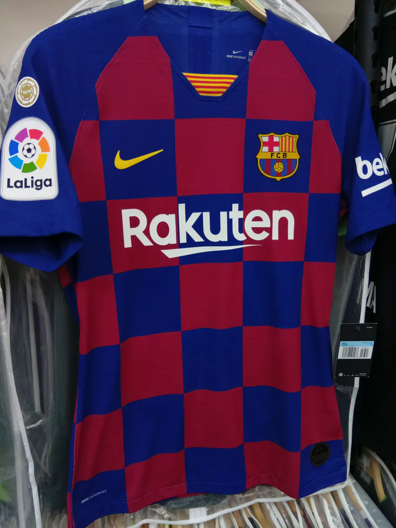 19-20 season Messi player version jersey Barcelona home
