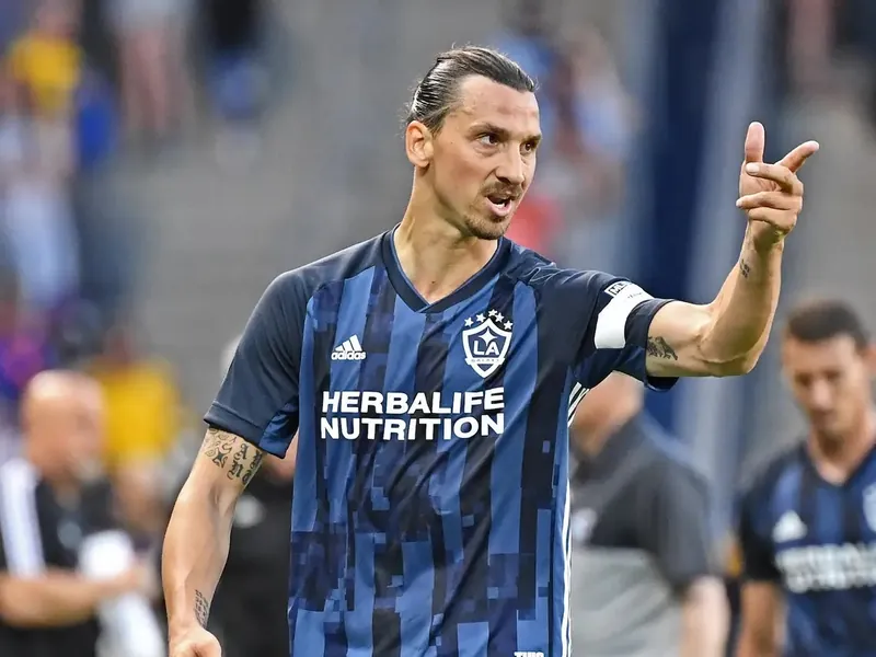18-19 season Los Angeles Galaxy away Ibrahimovic jersey