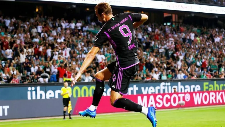 23-24 season Bayern Munich away Kane jersey