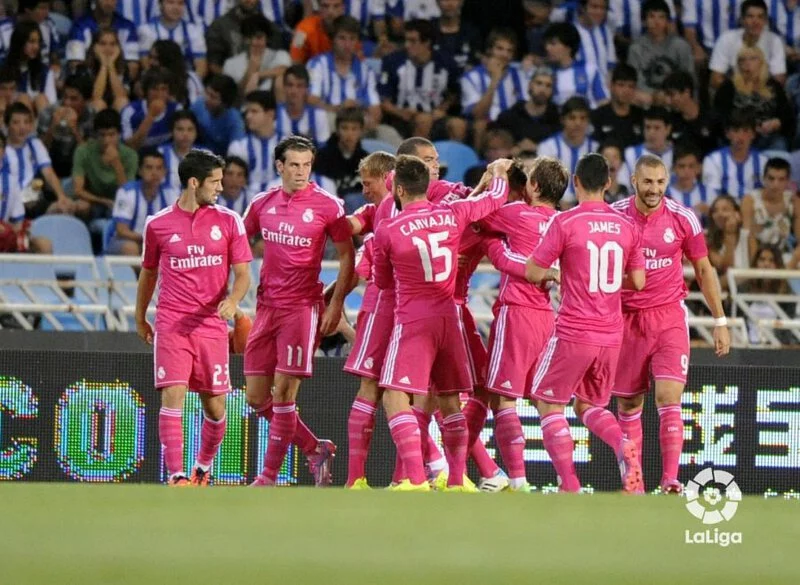 14-15 season Real Madrid away Cristiano Ronaldo jersey