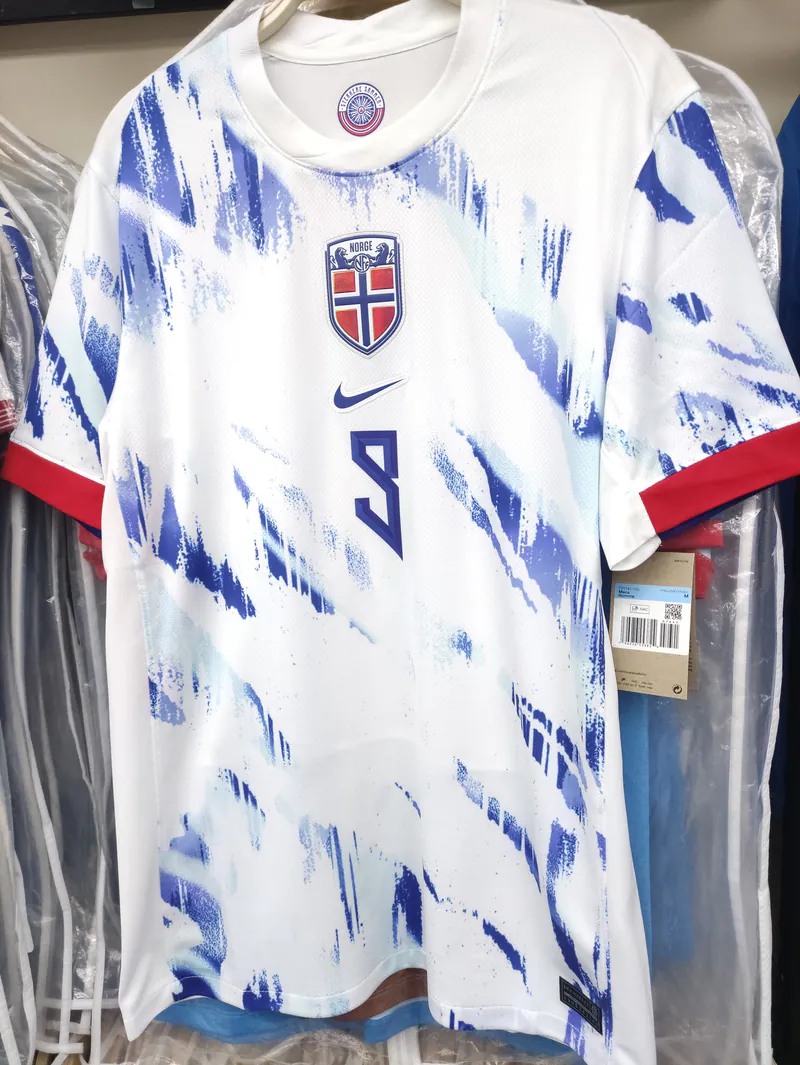 2024 Norway national team away jersey Haaland