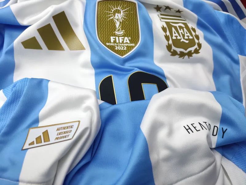 2024 Argentina National Team Home Messi Jersey 1