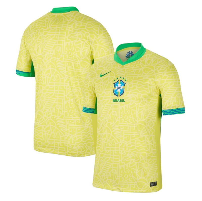2024 Brazil National Team Home Jersey by Neymar