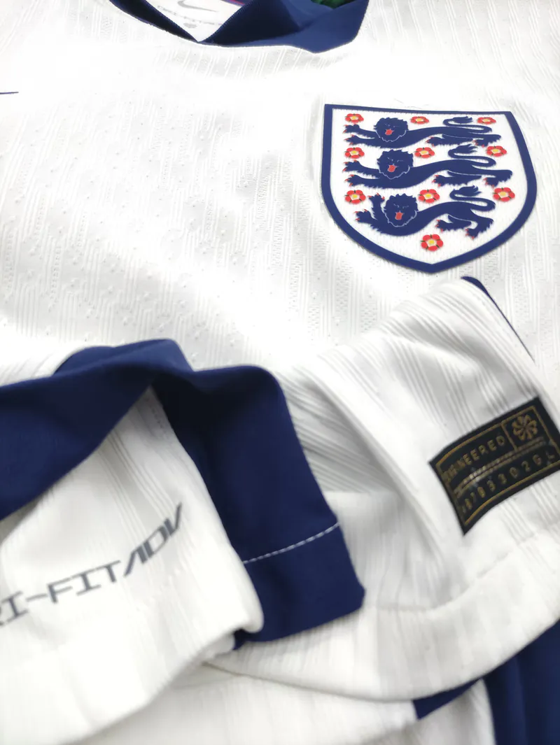 2024 England National Team Home Kane Jersey