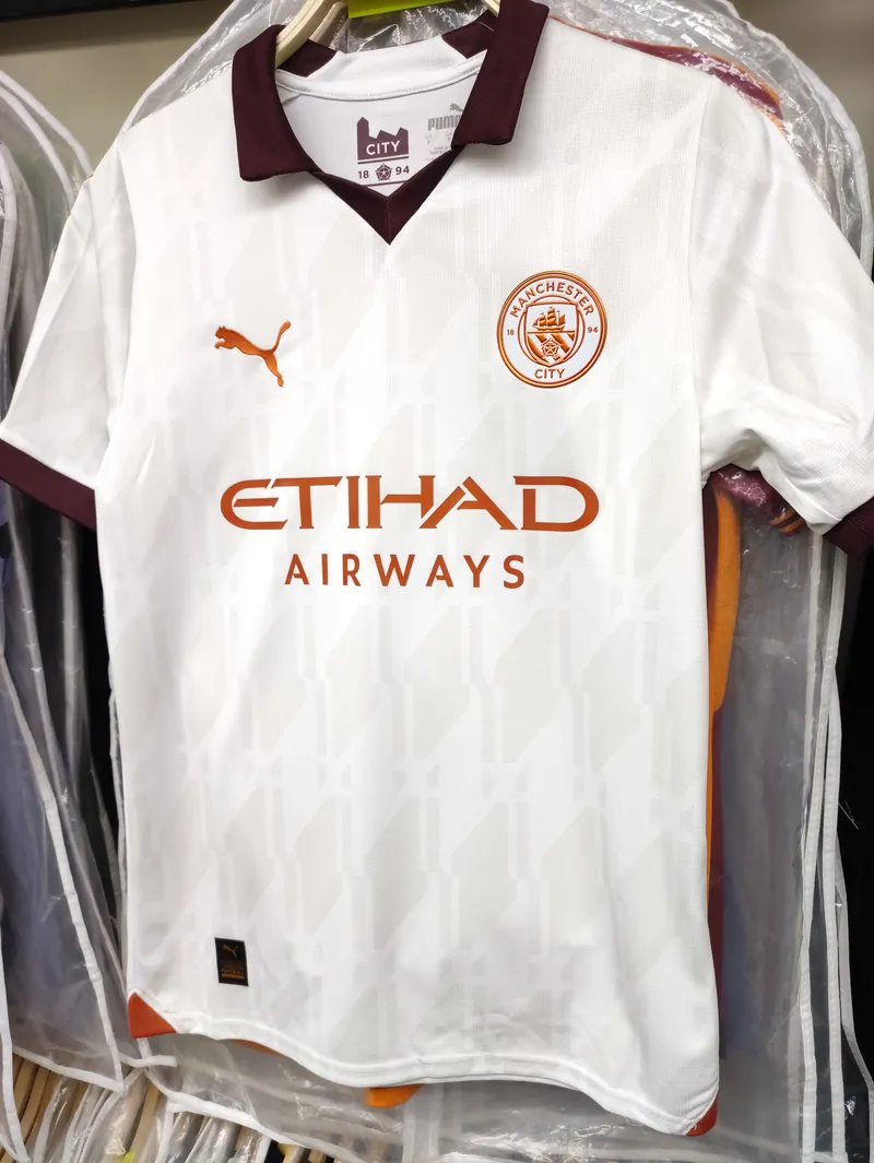 23-24 season Manchester City away Haaland jersey