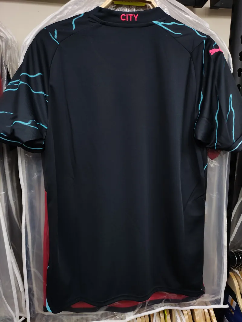 23-24 season Manchester City away Haaland jersey