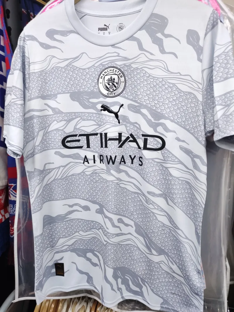 23-24 season Manchester City Dragon Year special edition Haaland jersey