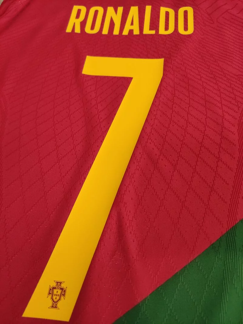 2022 Portugal national team home jersey Cristiano Ronaldo