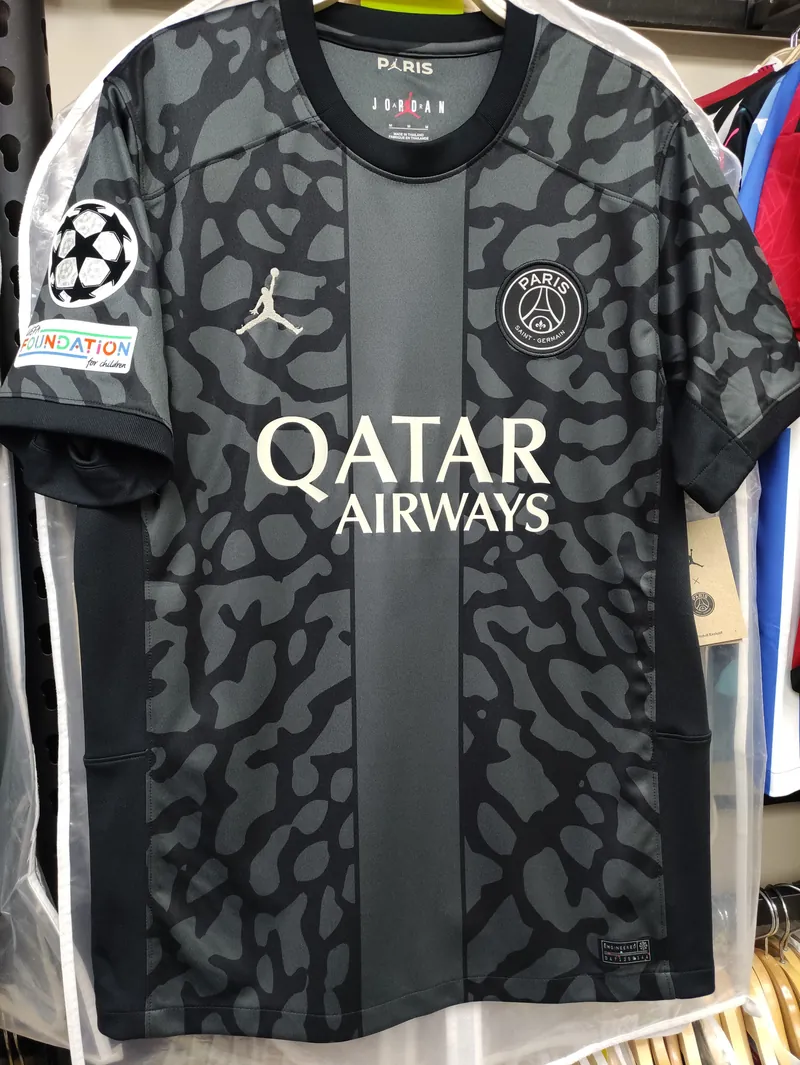 23-24 season Paris Saint-Germain second away Mbappe jersey