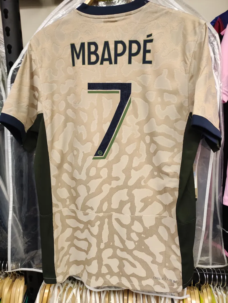 23-24 season Paris Saint-Germain away Mbappe jersey