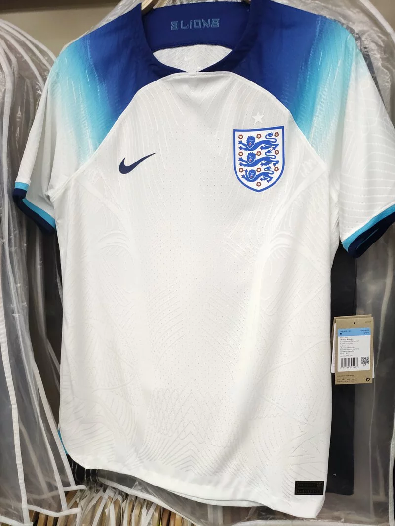 2022 England National Team Home Jersey