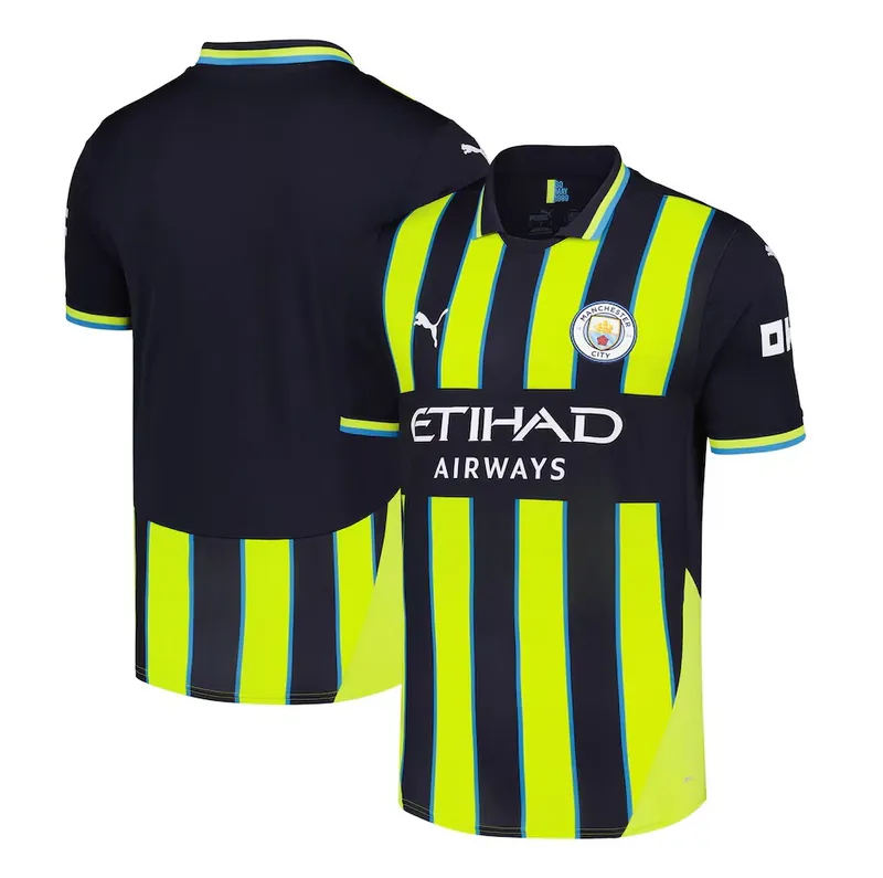 24-25 season Manchester City away Haaland jersey