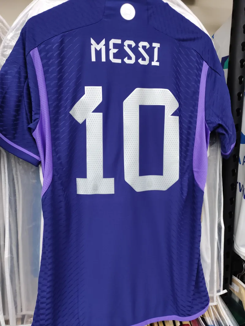 2023 Argentina National Team 3 Stars Version Away Match Issue Messi Jersey