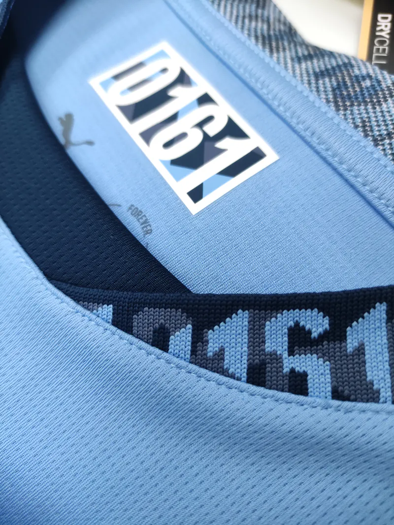 24-25 season Manchester City home children's Haaland jersey