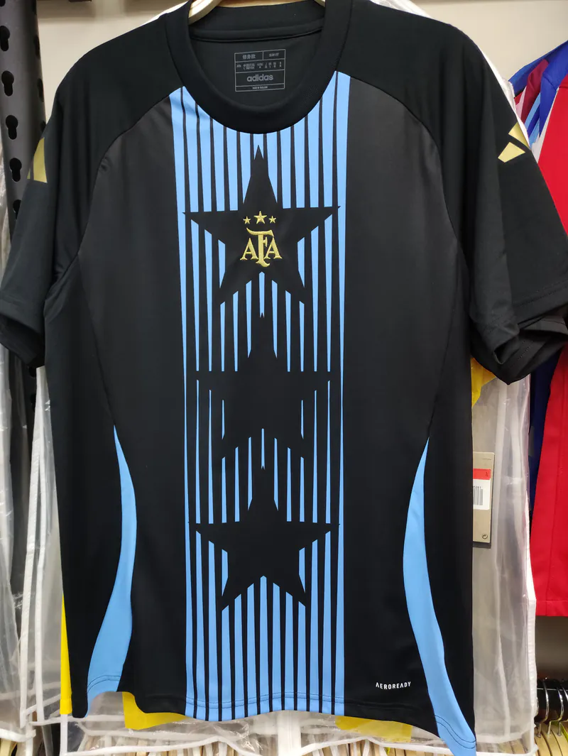 Argentina national team pre-match uniforms for 2024