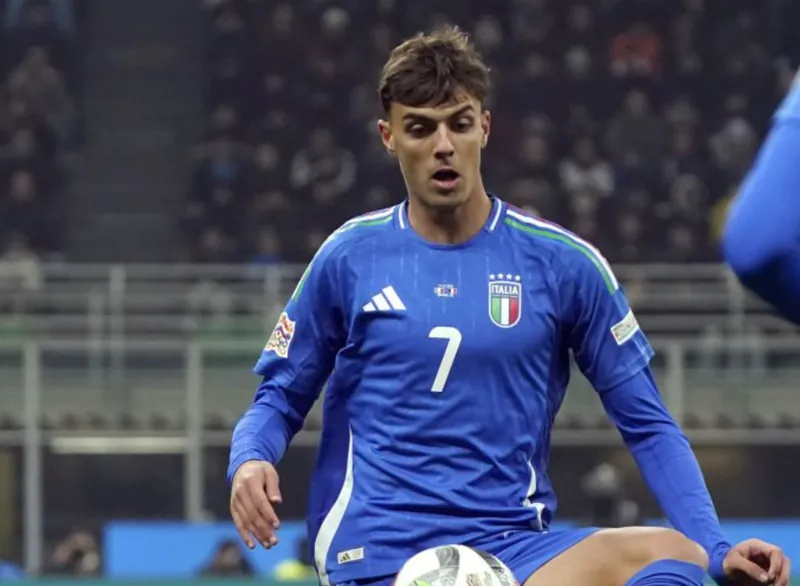 The 2024 Italian national team home player edition jersey