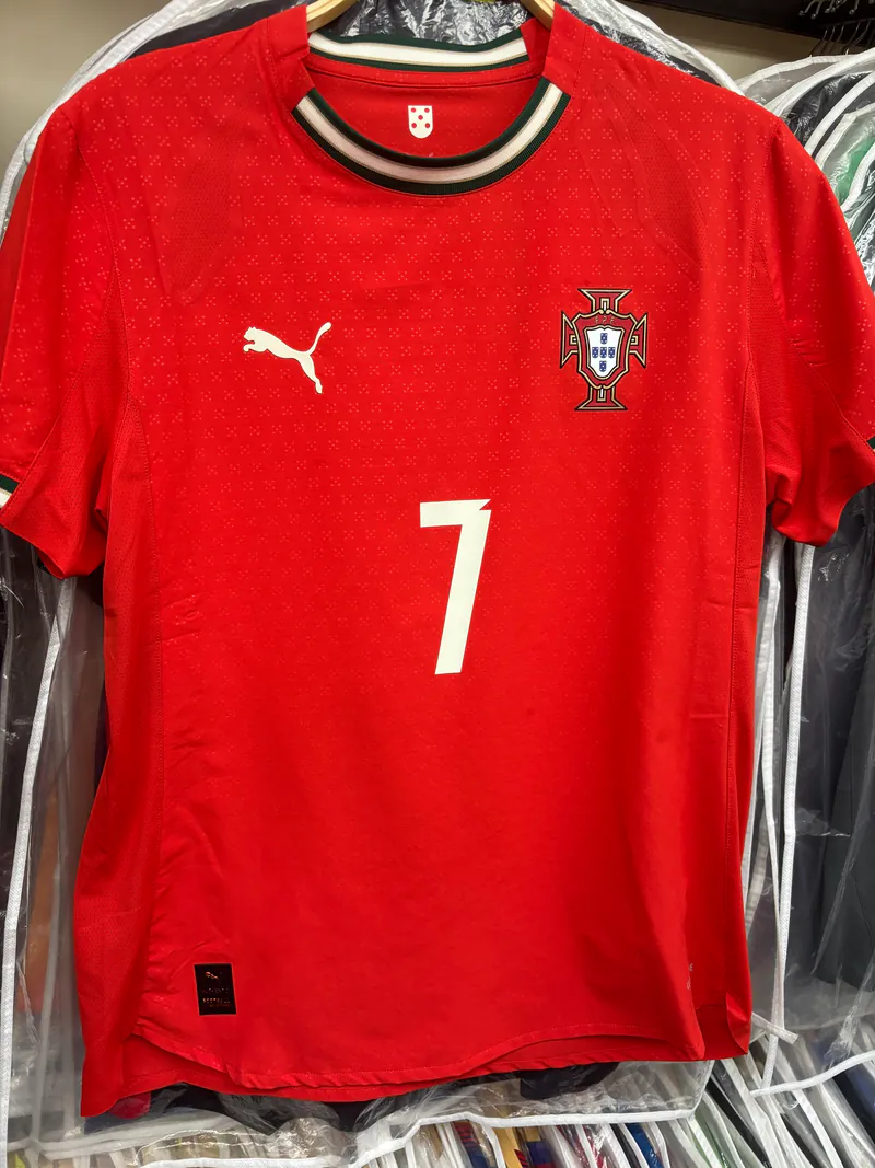 The 2025 Portugal national team Cristiano Ronaldo home player version jersey