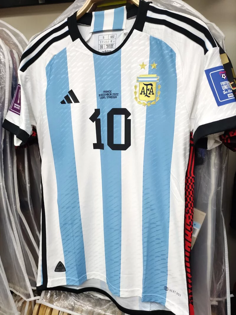 2022 Argentina National Team Home Messi Jerse